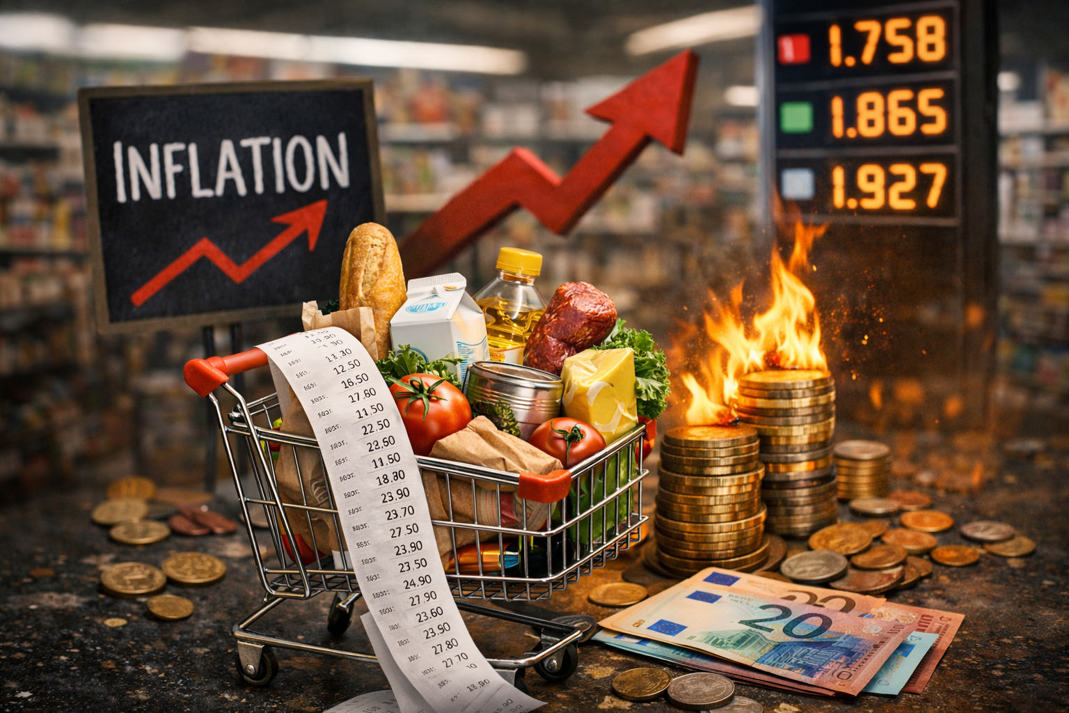 Hausse des prix et inflation